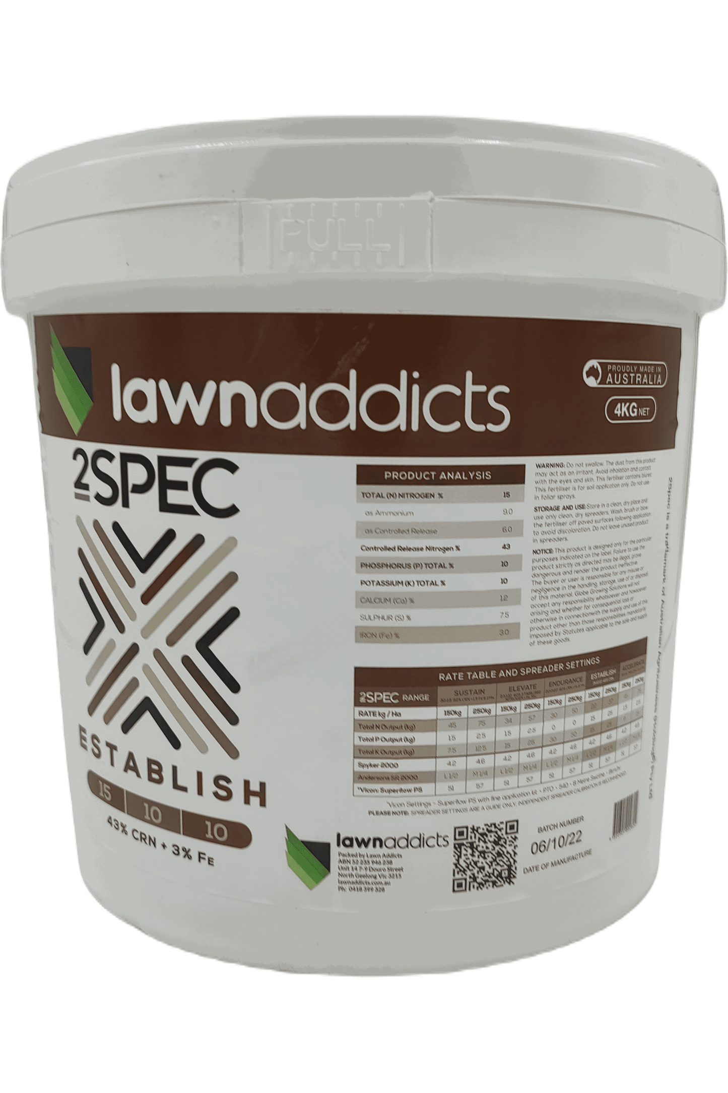 2Spec Establish 4kg