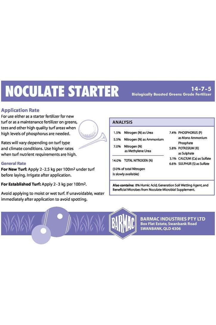 Noculate Starter 20kg