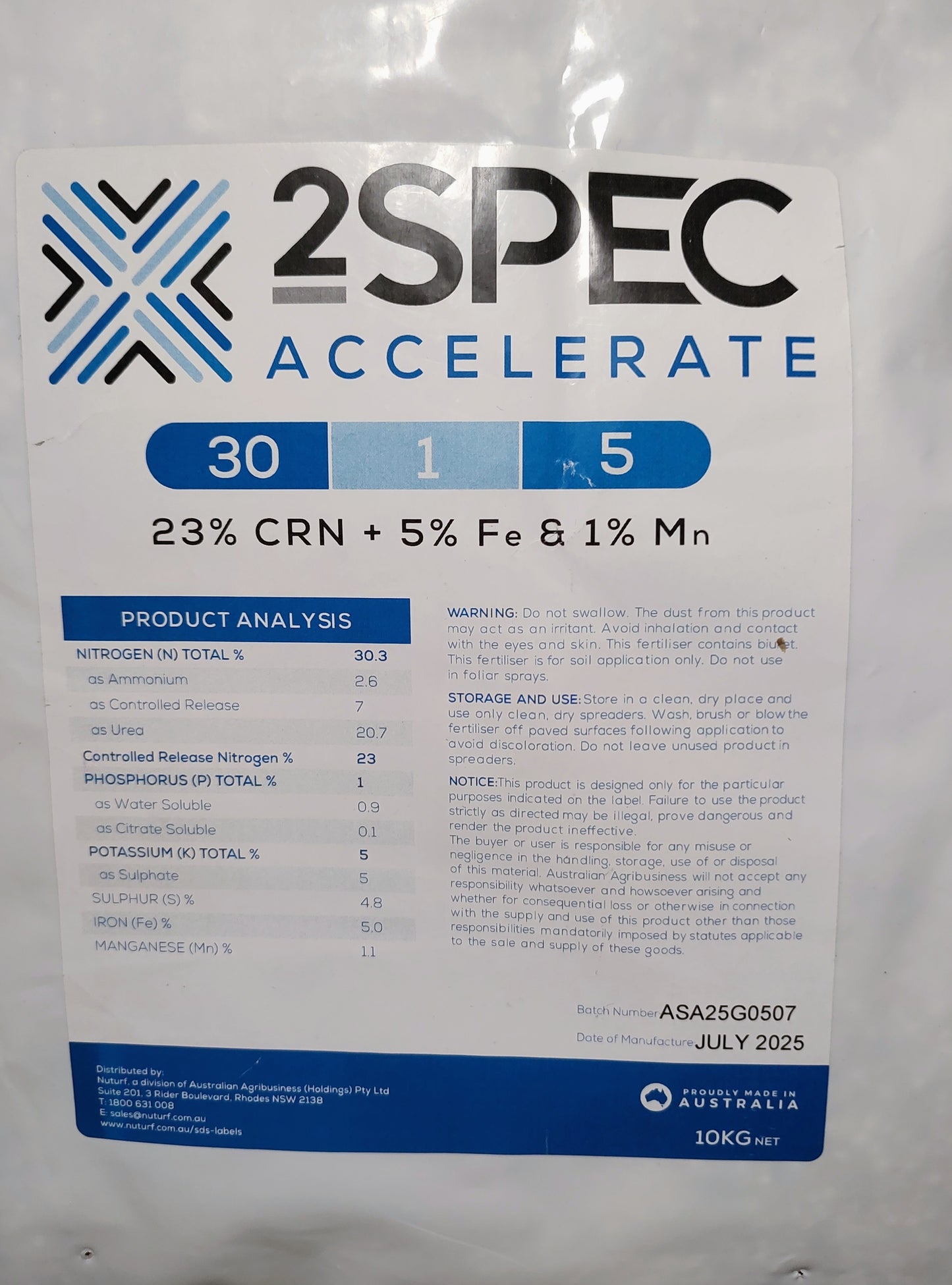 2Spec Accelerate