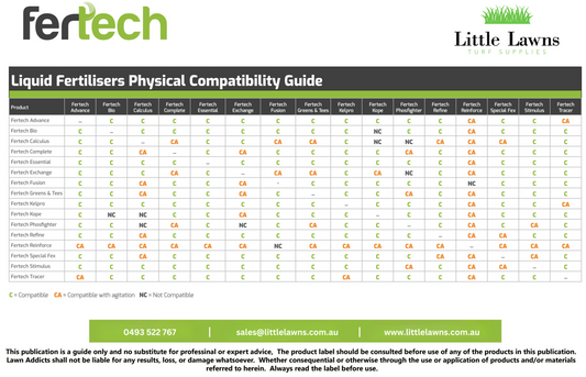 Fertech Compatibility Chart